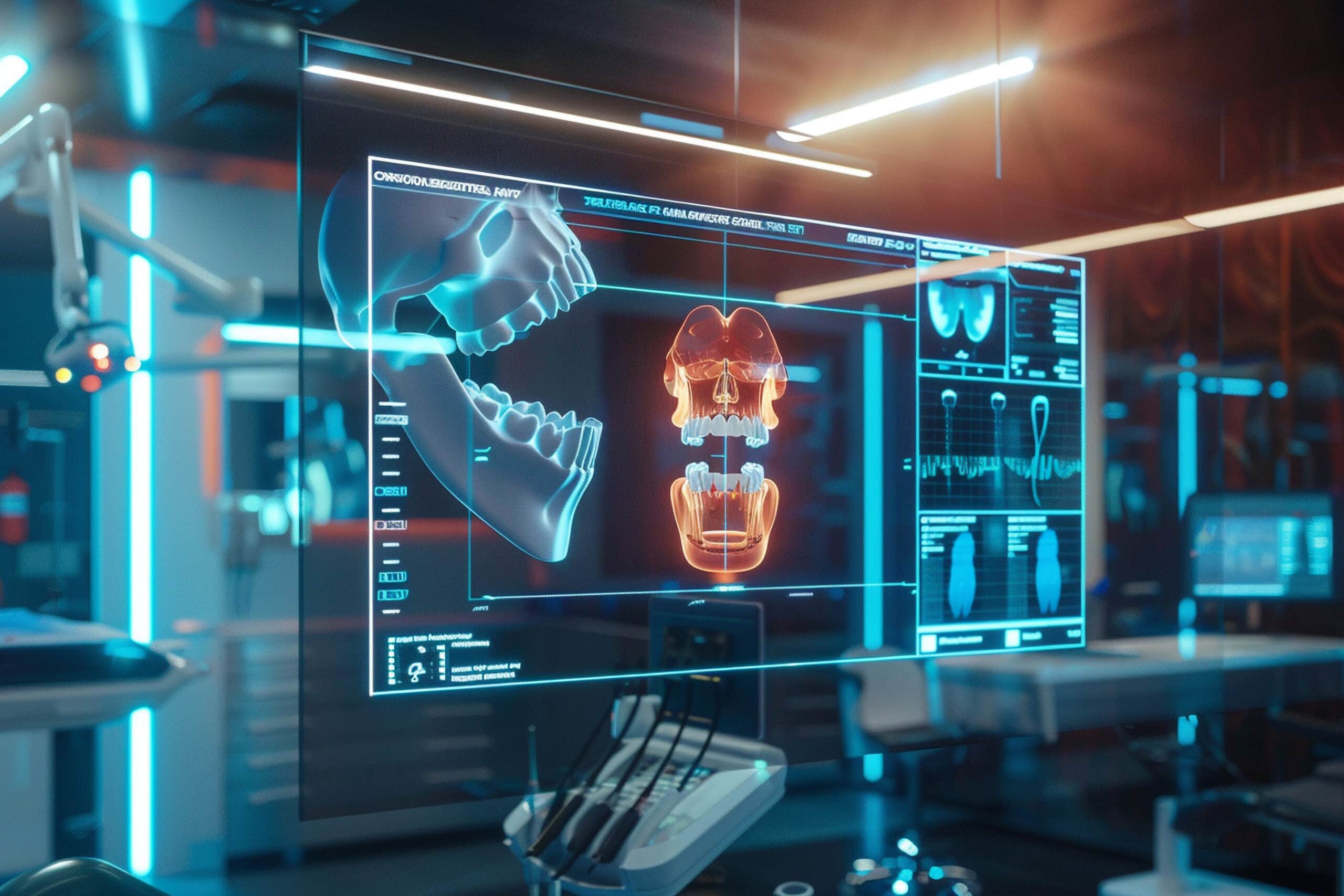 Inteligencia artificial en diagnóstico dental y planificación de implantes en Madrid