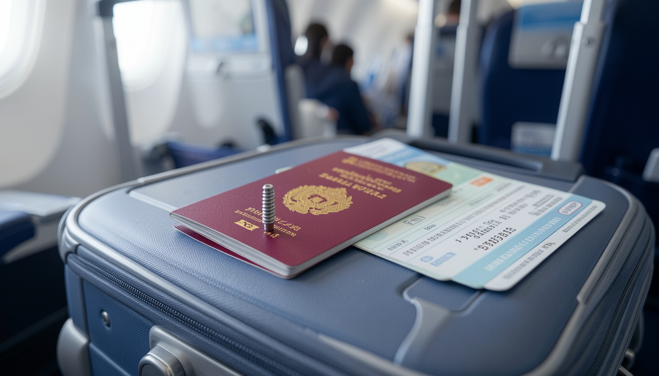 viajar en avión después de un implante